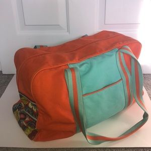 Vera Bradley Flower Print Travel Bag